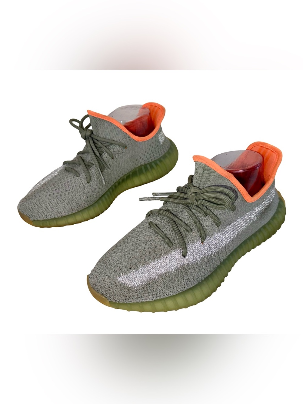 YEEZY BOOST 350 V2 “DESERT SAGE” SNEAKERS - Picture 3 of 7